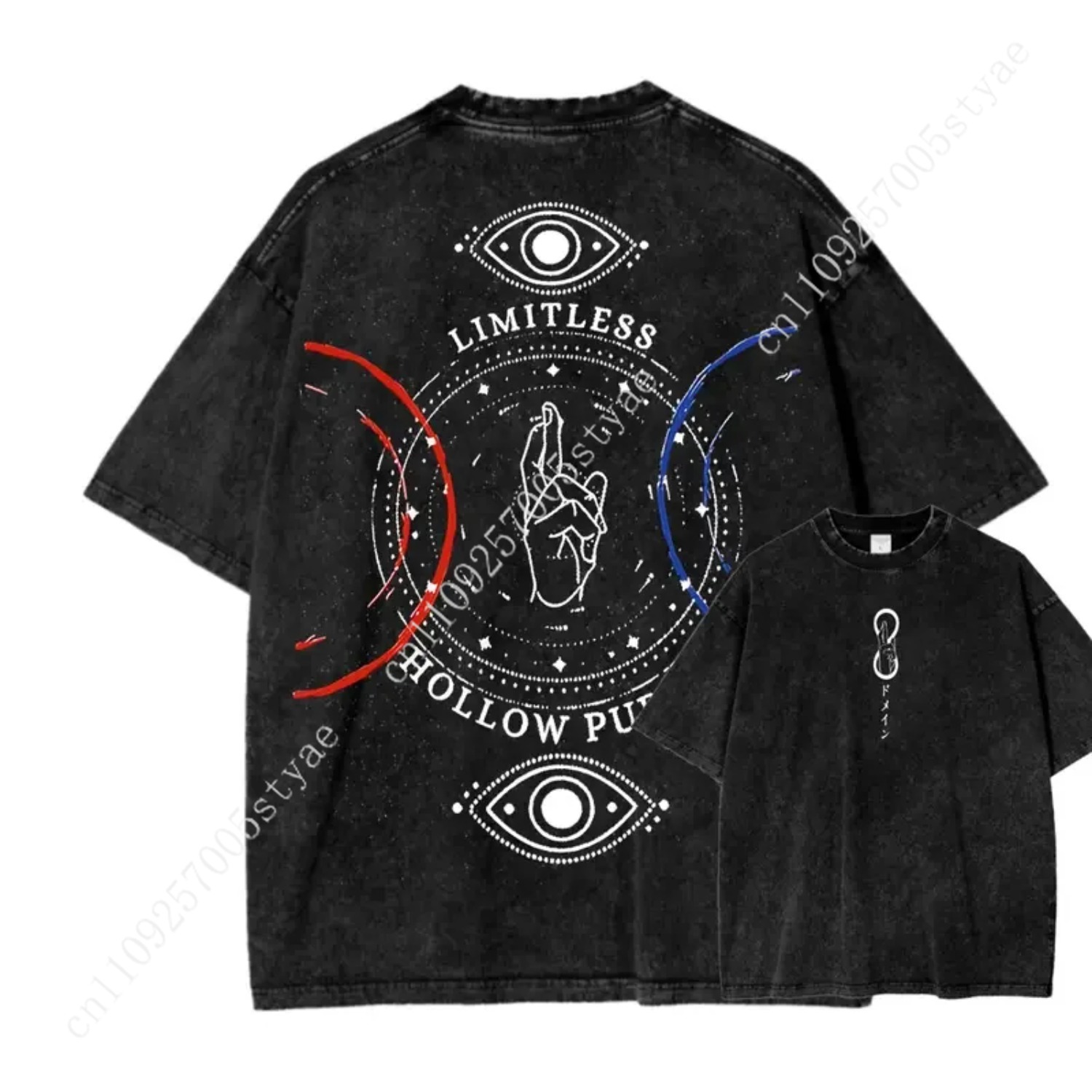 Yours Summer Clothing - Футболка с принтом аниме-персонажа Годжо Сатору,