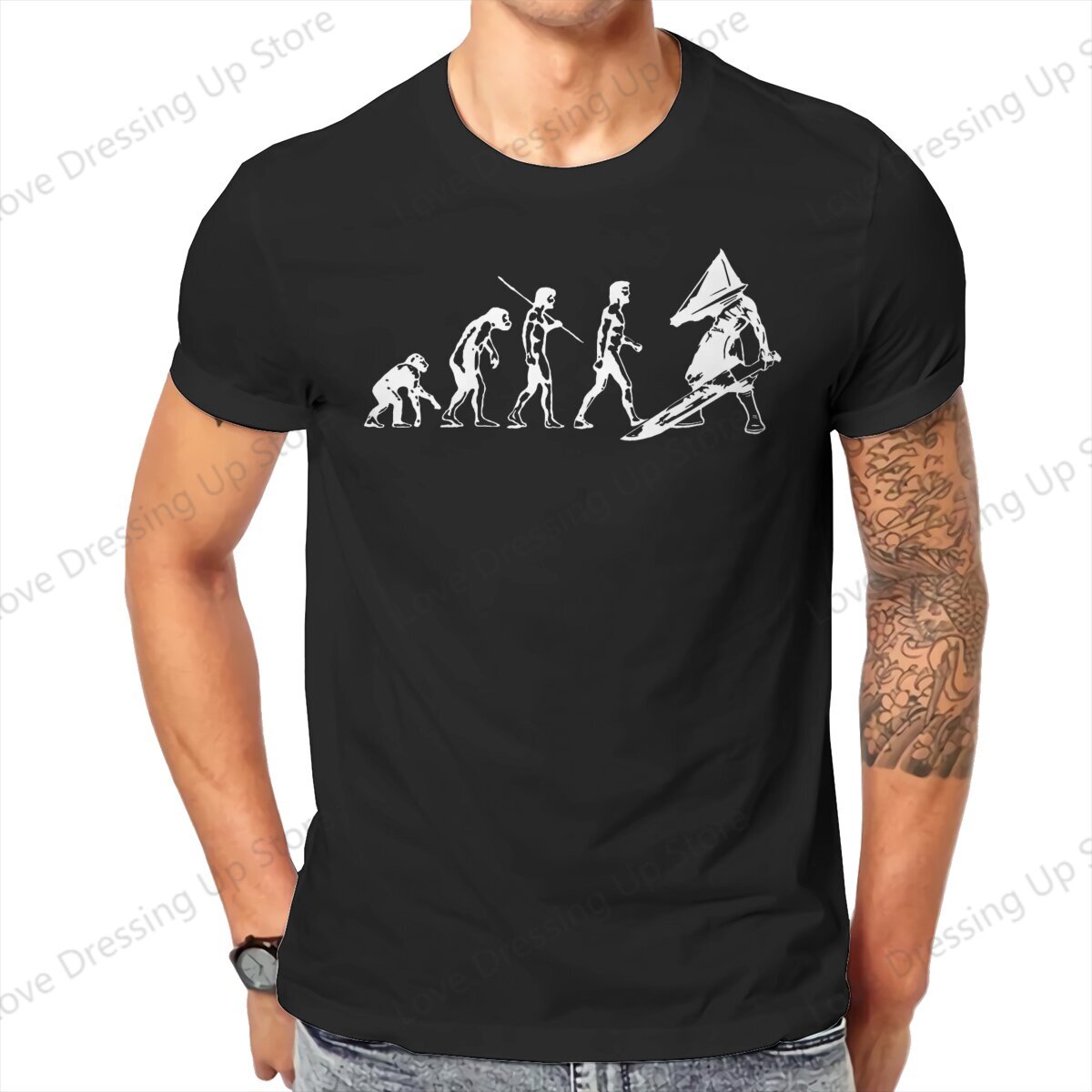 Summer Hill Clothing - Хлопковая футболка с круглым вырезом для