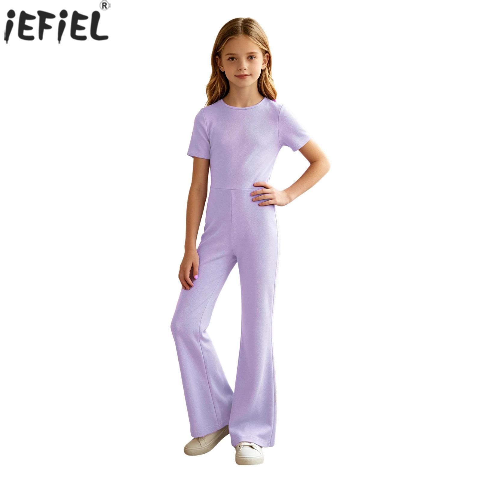 Summer Clothing Needs - Детский повседневный комбинезон для девочек, однотонный,