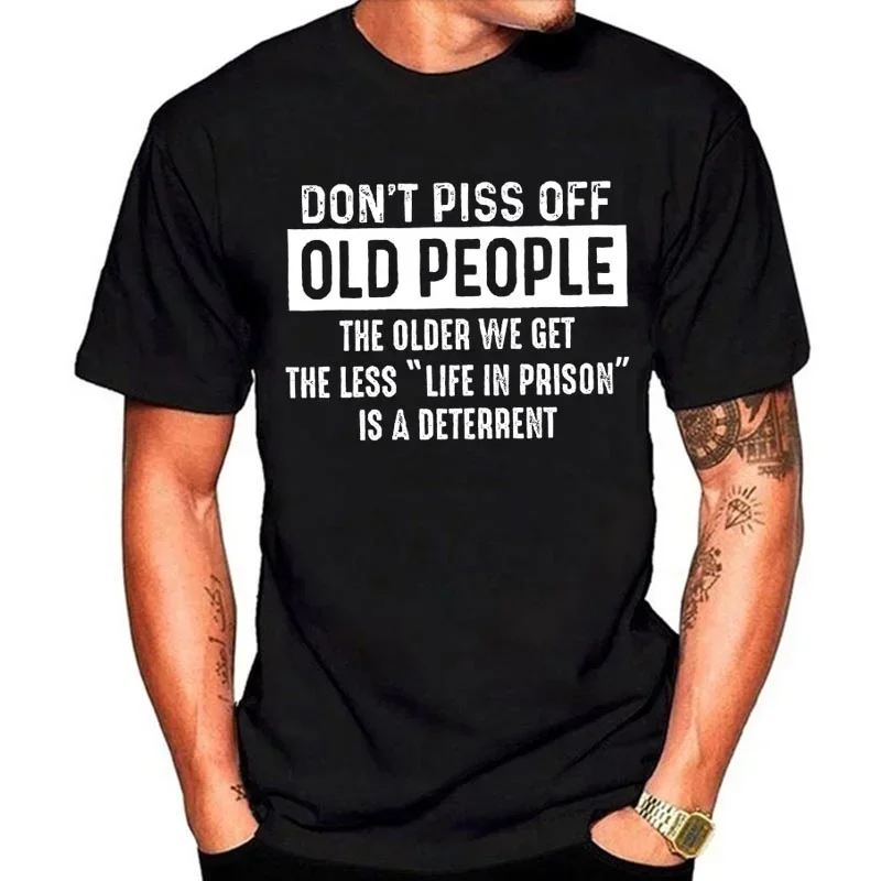 Summer Clothing Old Money - Dont Piss Off Old People Забавная