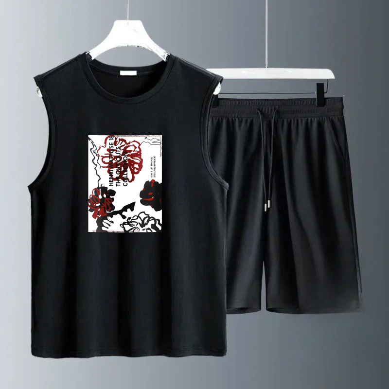 Summer Clothing Beach - Мужские комплекты майок 2026 Лето Быстросохнущий