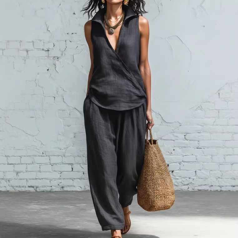 Summer Clothing Zara - Новинка 2026: Весенне-летний женский комплект из