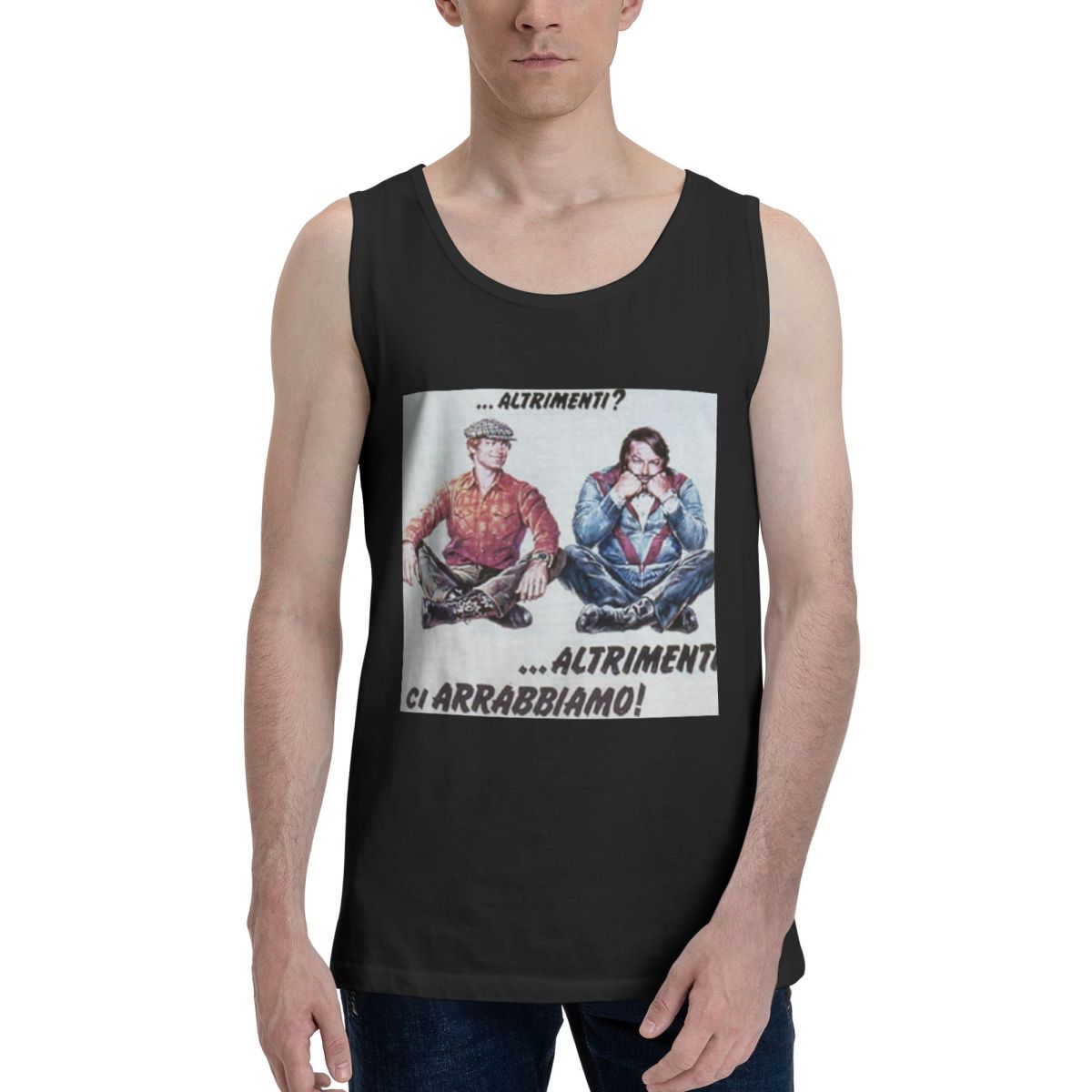 Summer Hill Clothing - Мужская футболка-майка Bud Spencer Terence Hill