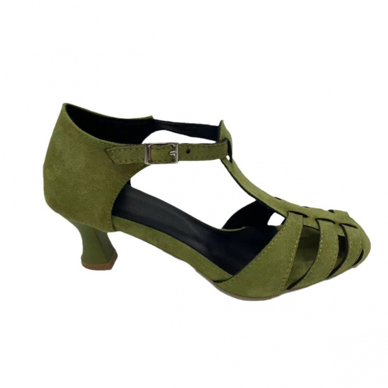 Женские зеленые замшевые туфли – обзор и цена Summer Clothing Sale Women