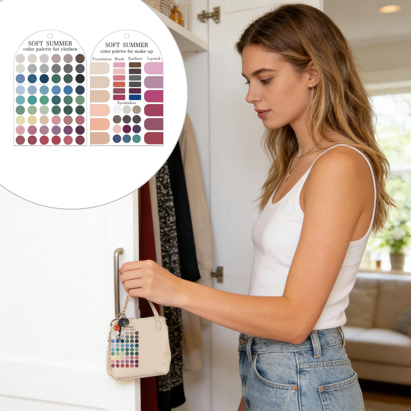 Набор из 2 акриловых палитр: м – обзор и цена Summer Clothing Color Palette