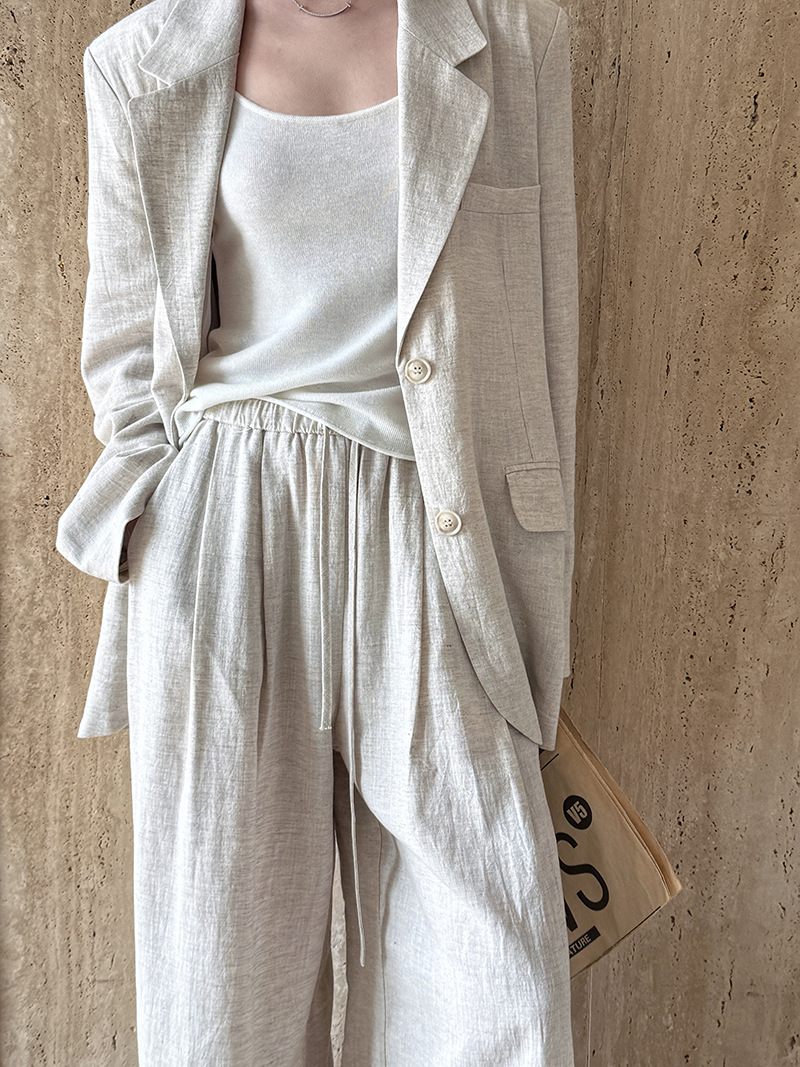 Осенние комплекты блейзеров из – обзор и цена Summer Clothing Linen