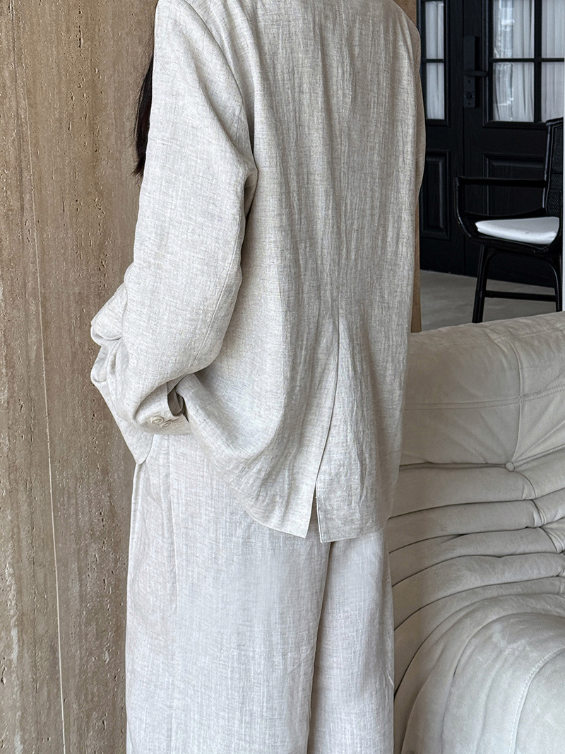 Осенние комплекты блейзеров из – обзор и цена Summer Clothing Linen
