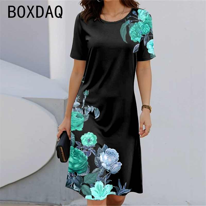 Платье трапециевидной формы с  – обзор и цена Sundress Midi Floral
