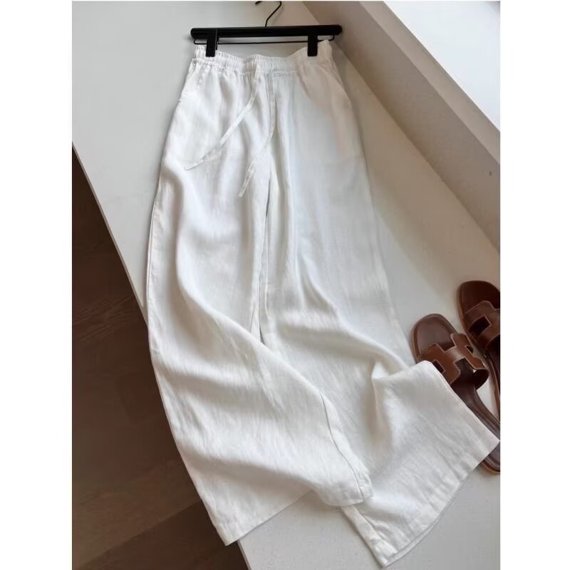 Корейский комплект из белой хл – обзор и цена Summer Clothing Linen