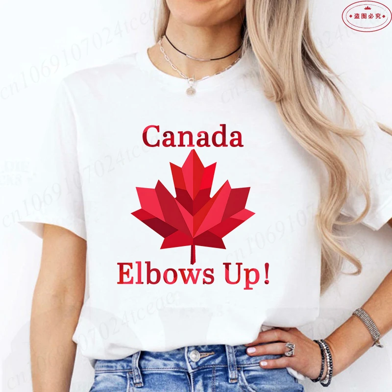 Женская футболка Elbows Up Can – обзор и цена Summer Clothing Women Canada