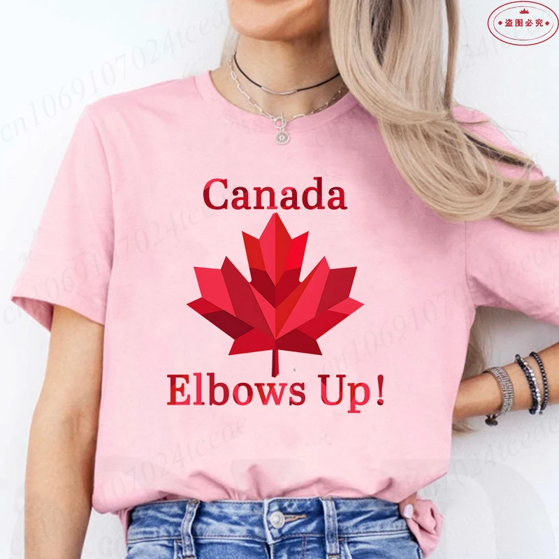 Женская футболка Elbows Up Can – обзор и цена Summer Clothing Women Canada