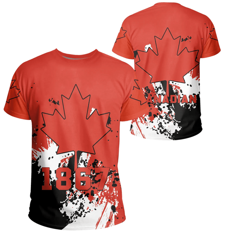 Футболка на День Канады, с при – обзор и цена Summer Clothing Women Canada