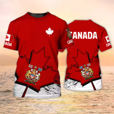 Футболки Канады с 3D-принтом ф – обзор и цена Summer Clothing Women Canada