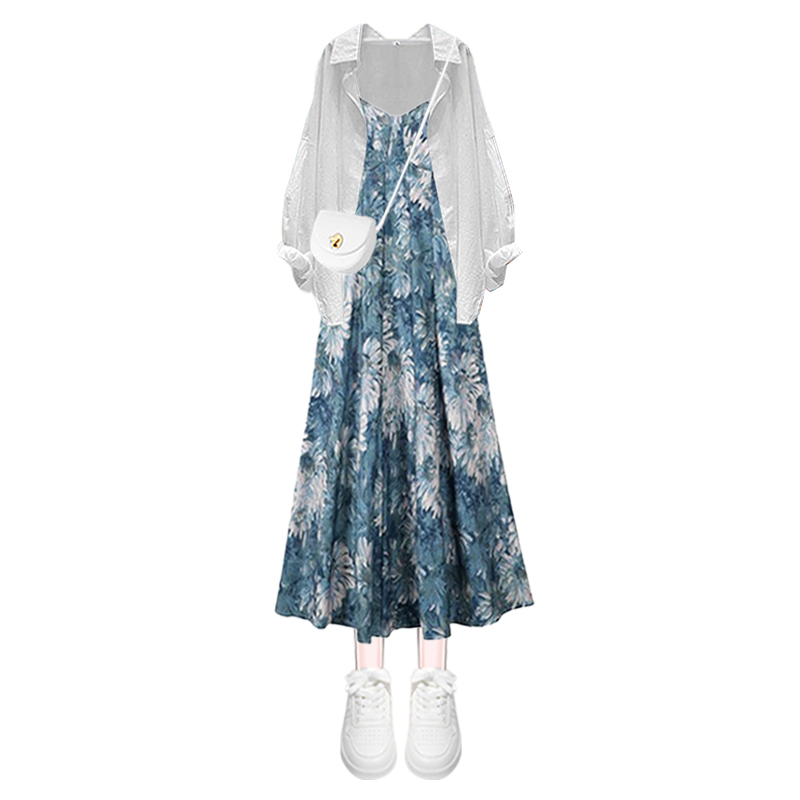 Весенний модный комплект для ж – обзор и цена Sundress Midi Floral