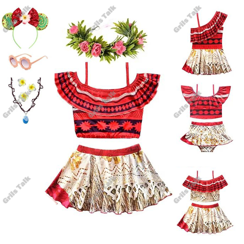 Летняя фея принцесса Моана, ку – обзор и цена Summer Clothing For Girls