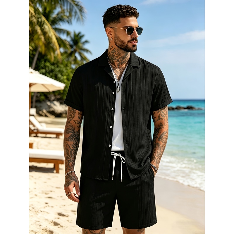 Мужской летний повседневный ко – обзор и цена Summer Clothing Beach