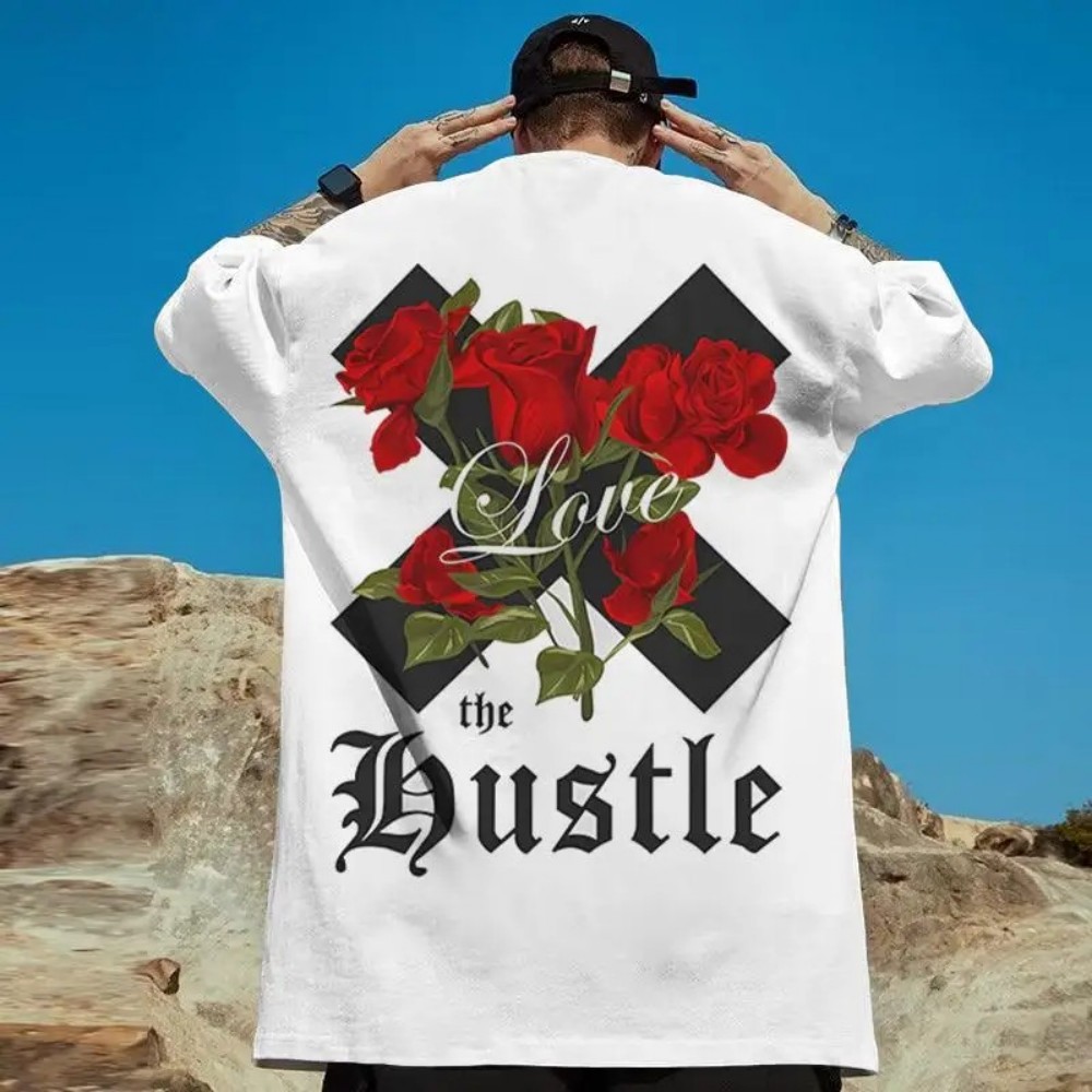 Мужская футболка Harajuku с 3D – обзор и цена Summer Rose Clothing