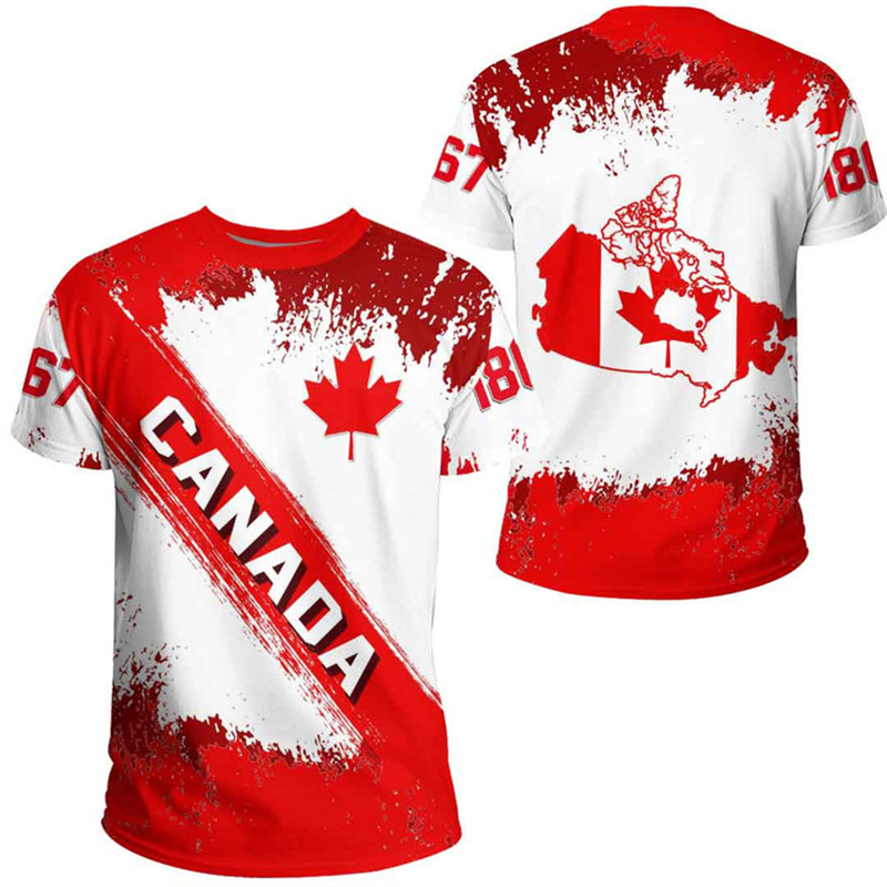 Футболка на День Канады, с при – обзор и цена Summer Clothing Women Canada